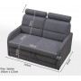 WIBARO SOFA 3 OS ROZKŁADANA Z POJEMNIKIEM