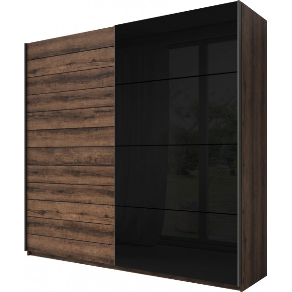 GALAXY SZAFA 200 CM 2 DRZWIOWA PRZESUWNE BEZ LUSTER