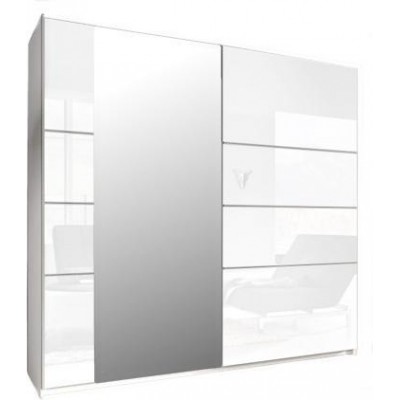 BETA SZAFA SZER. 200 CM 2 DRZWI PRZESUWNYCH Z LUSTRAMI