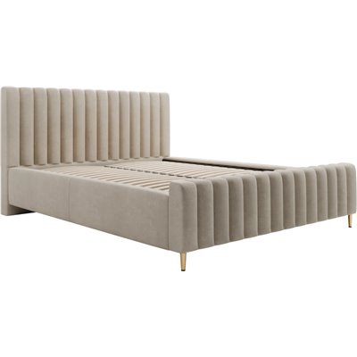 LUX ŁÓŻKO TAPICEROWANE 140X200 Z POJEMNIKIEM