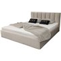LIVIGNO 140X200 ŁOŻE TAPICEROWANE Z POJEMNIKIEM