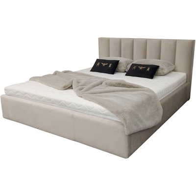 LIVIGNO 160X200 ŁOŻE TAPICEROWANE Z POJEMNIKIEM