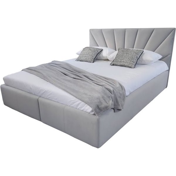 SUN 140X200 ŁOŻE TAPICEROWANE Z POJEMNIKIEM