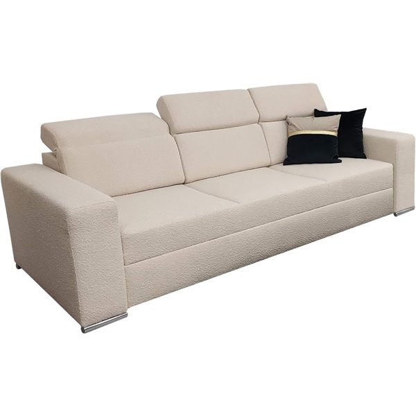 VIP SOFA 3 OS. Z FUNKCJĄ SPANIA BEZ POJEMNIKA