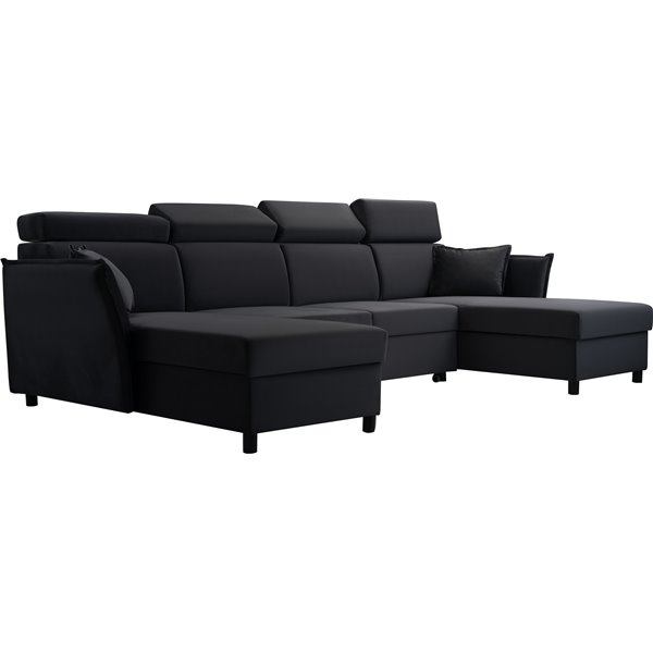 MORIS NAROŻNIK U-FORM ROZKŁADANY Z POJEMNIKIEM