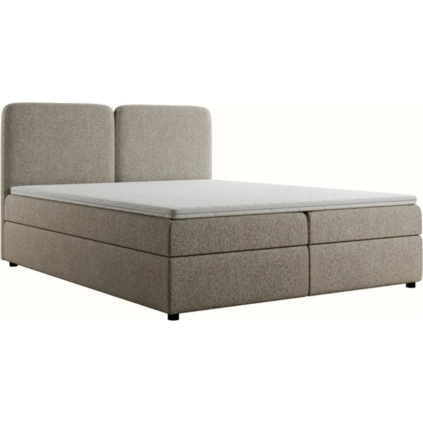 BOHO ŁÓŻKO KONTYNENTALNE 160x200 Z POJEMNIKIEM