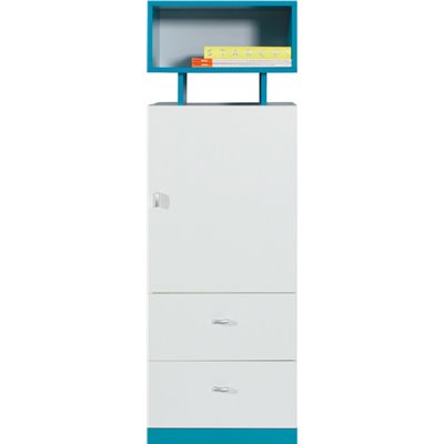 MOBI REGAŁ NISKI 1 DRZWIOWY Z SZUFLADAMI