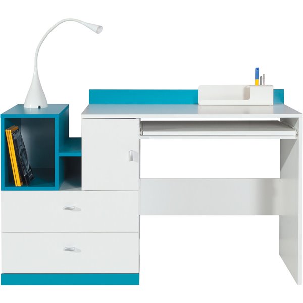 MOBI BIURKO 1 DRZWIOWE Z SZUFLADAMI