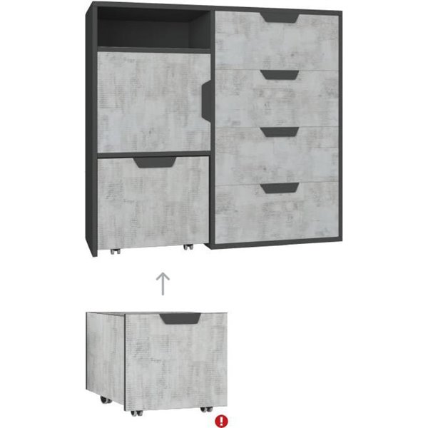 NANO KOMODA 1D 4S + KONTENER