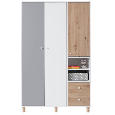 FARO SZAFA 3 DRZWIOWA Z SZUFLADAMI