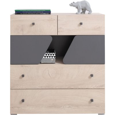 DELTA KOMODA 2 DRZWIOWA Z SZUFLADAMI