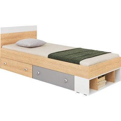 PIXEL ŁÓŻKO 90X200 Z SZUFLADAMI