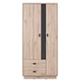 ALLMO SZAFA 2 DRZWIOWA Z SZUFLADAMI