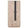 ALLMO SZAFA 2 DRZWIOWA Z SZUFLADAMI