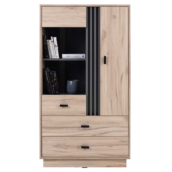 ALLMO REGAŁ 1 DRZWIOWY Z SZUFLADAMI