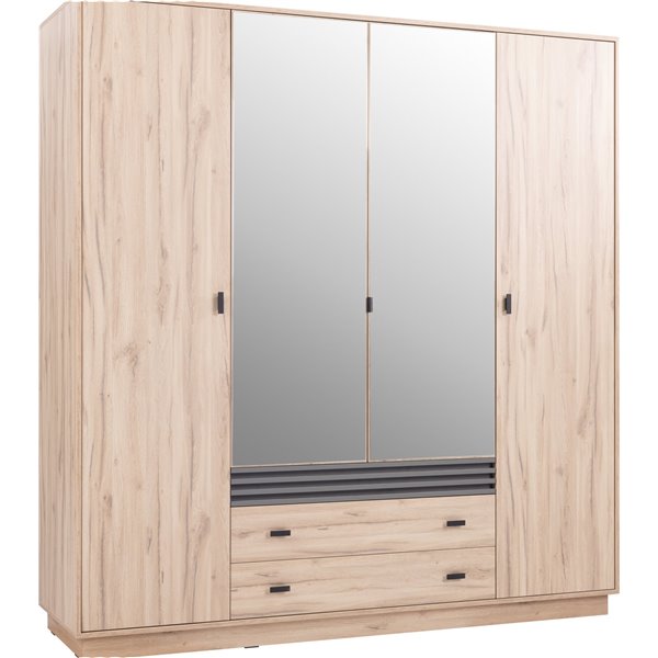 ALLMO SZAFA 4 DRZWIOWA Z SZUFLADAMI