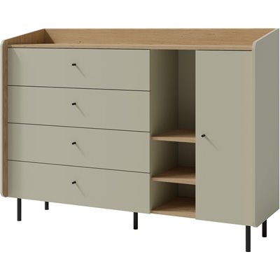 ALESSIO KOMODA 1 DRZWIOWA Z SZUFLADAMI