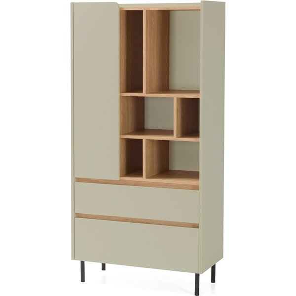 LUCA REGAŁ 1 DRZWIOWY Z SZUFLADAMI