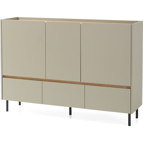 LUCA KOMODA 3 DRZWIOWA Z SZUFLADAMI