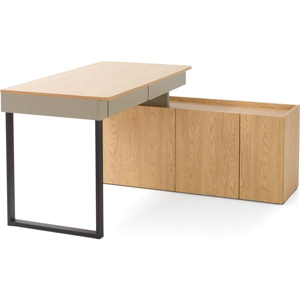 LUCA BIURKO + KOMODA 3 DRZWIOWA