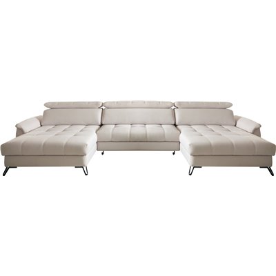 LAGO V NAROŻNIK U-FORM ROZKŁADANY Z POJEMNIKIEM