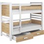 JANIS ŁÓŻKO PIĘTROWE 2-OSOBOWE Z SZUFLADAMI