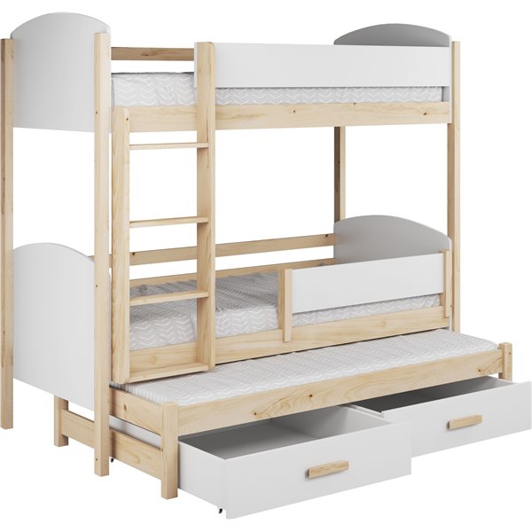 DOMINIK III ŁÓŻKO PIĘTROWE 3 OSOBOWE