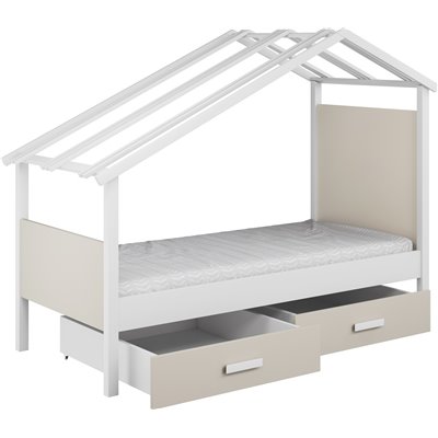 LARYSA ŁÓŻKO 1-OSOBOWE PARTEROWE Z SZUFLADAMI