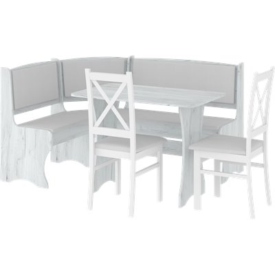 ZESTAW KUCHENNY NAROŻNY Z KRZESŁAMI