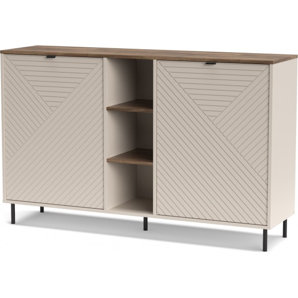 EVO KOMODA Z PÓŁKAMI 2D