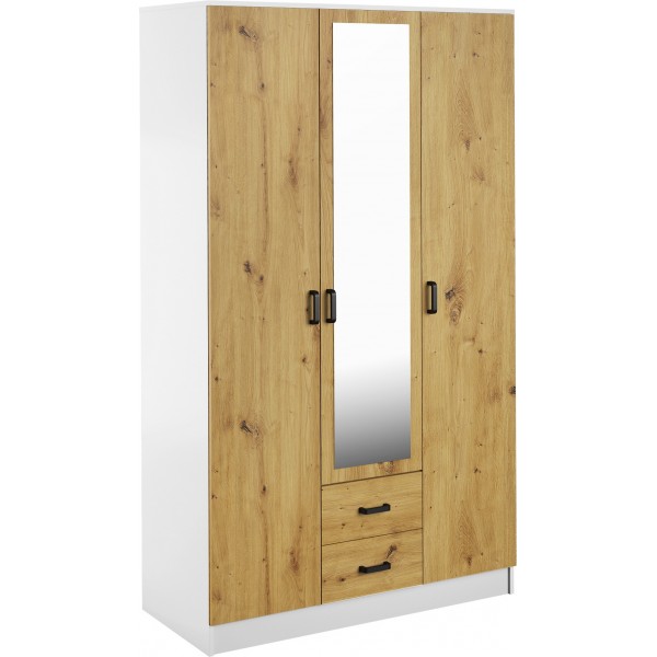 KAMI SZAFA Z LUSTREM 3D2S