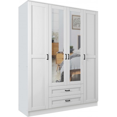 KAMI SZAFA Z LUSTREM 4D2S RAMA