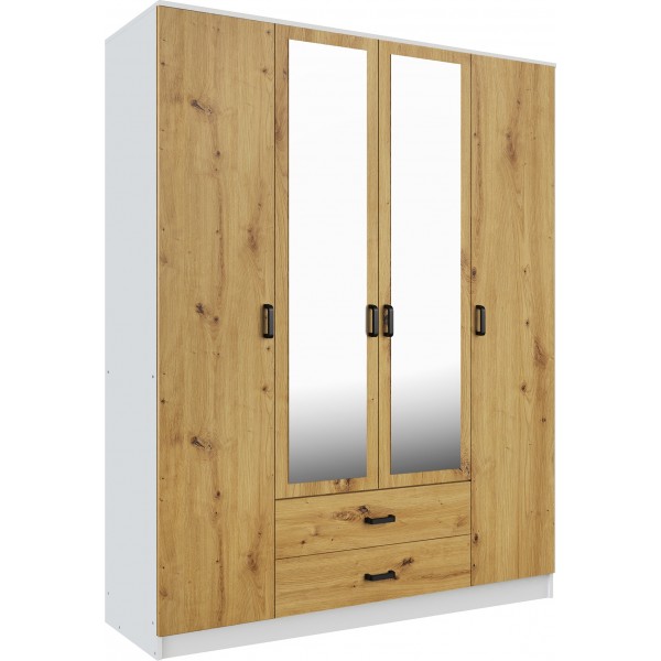 KAMI SZAFA Z LUSTREM 4D2S