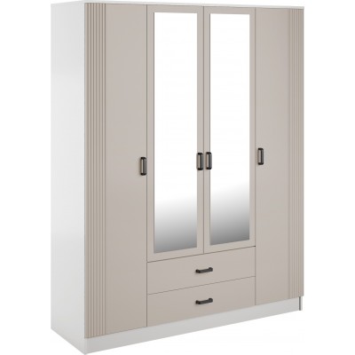 KAMI SZAFA Z LUSTREM 4D2S RYFLA