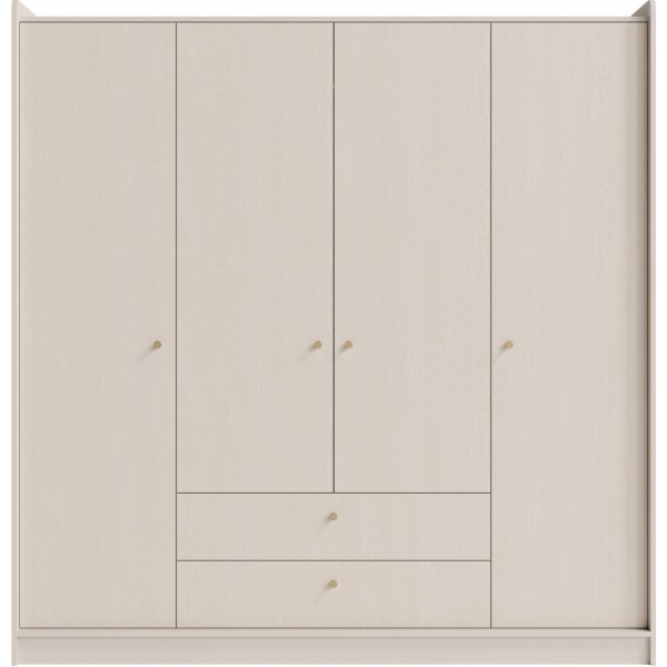 GRANDE SZAFA 4 DRZWIOWA Z SZUFLADAMI