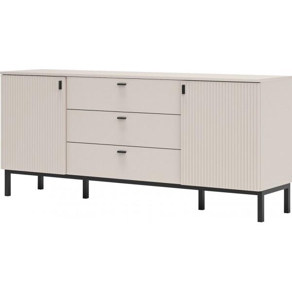 KORFU KOMODA 2-DRZWIOWA Z 3 SZUFLADAMI