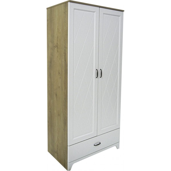 PROWANSJA SZAFA 2 DRZWIOWA Z SZUFLADĄ