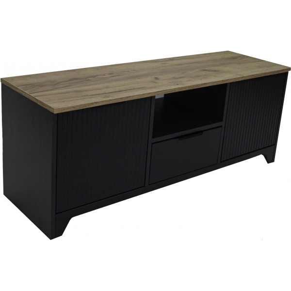 LARA KOMODA RTV 2 DRZWIOWA Z SZUFLADĄ