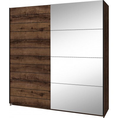 BETA SZAFA SZER. 200 CM 2 DRZWI PRZESUWNYCH Z LUSTRAMI