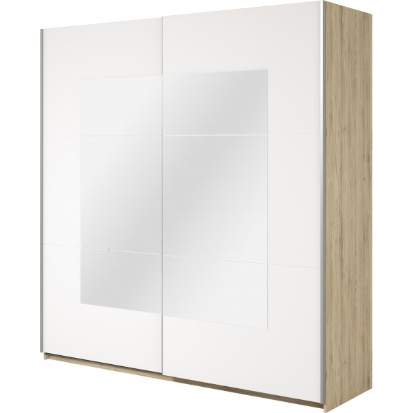 BETA SZAFA SZER. 200 CM 2 DRZWI PRZESUWNE Z LUSTREM