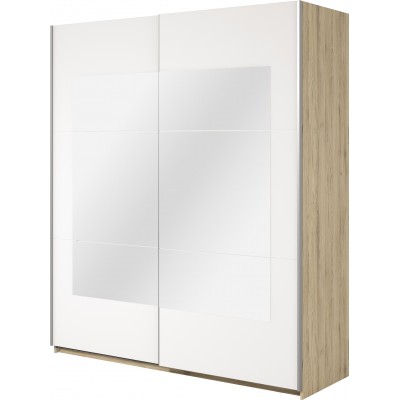 BETA SZAFA SZER. 180 CM 2 DRZWI PRZESUWNYCH Z LUSTRAMI