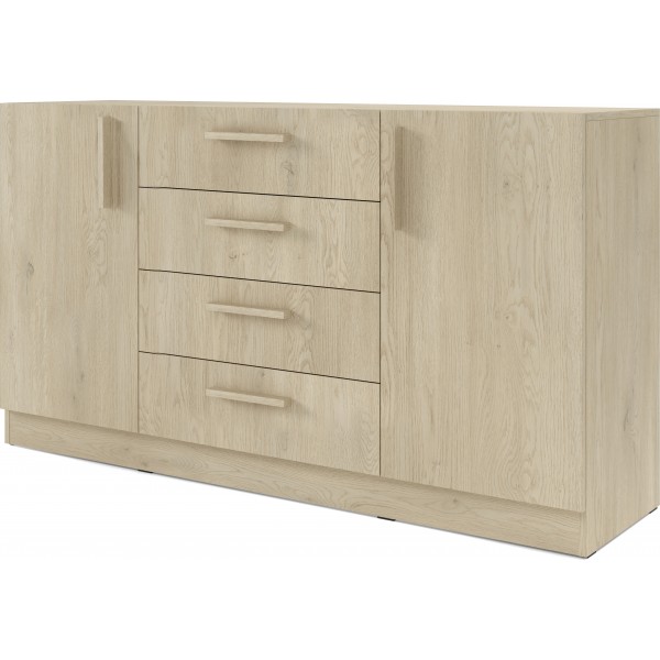 BRAGA KOMODA DUŻA 2 DRZWIOWA Z SZUFLADAMI